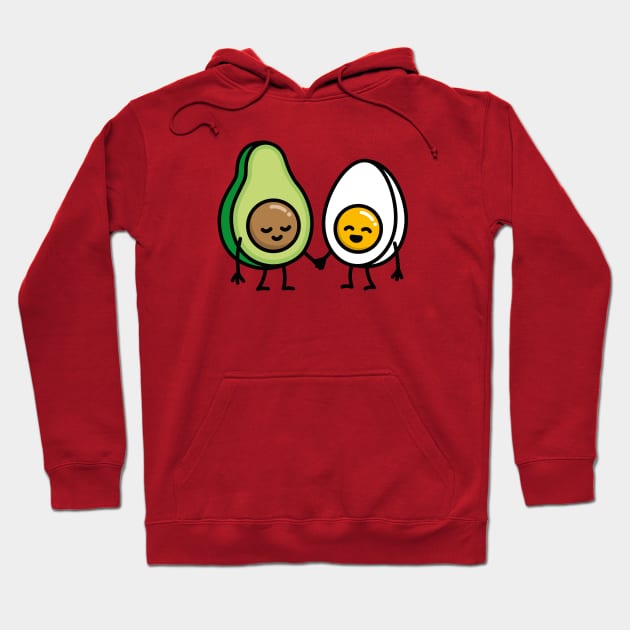 Keto Egg Avocado Ketogenic Ketosis Diet Gift idea Hoodie by LaundryFactory